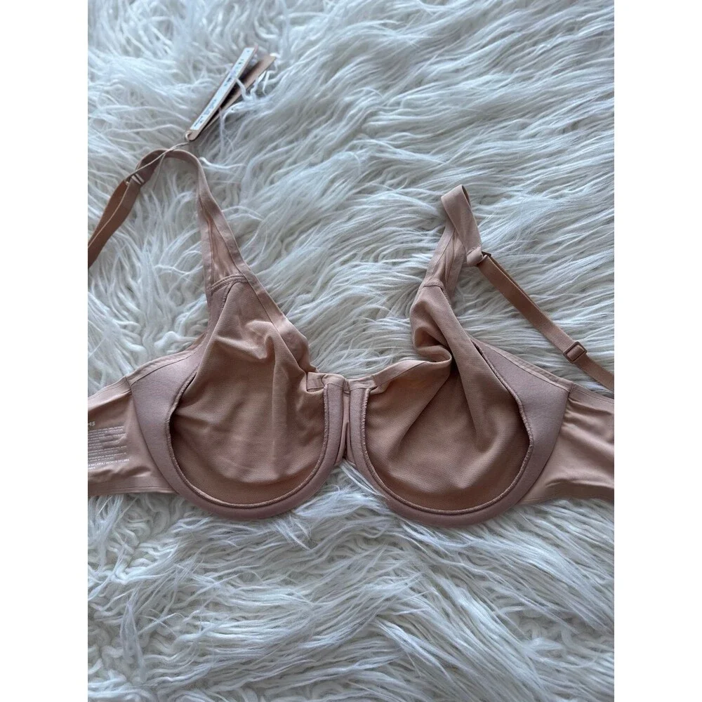 Skims Smoothing Intimates Unlined Minimizer Bra Clay Size 36DD - Picture 7 of 7